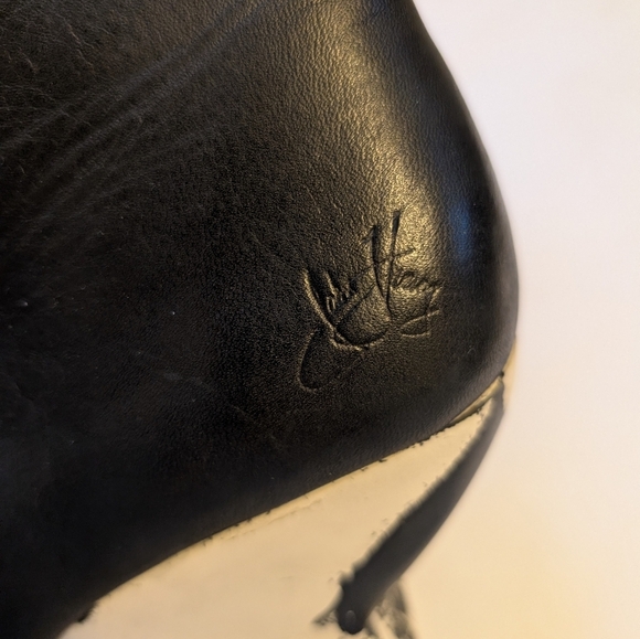 John Fluevog Heebie Jeebies Wedged mid-calf boot size 9 in VGUC - Picture 7 of 14